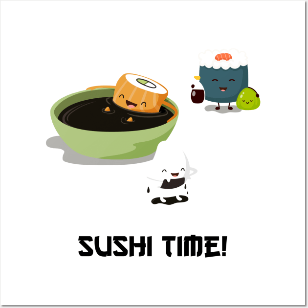 Sushi Time! Wall Art by Printadorable